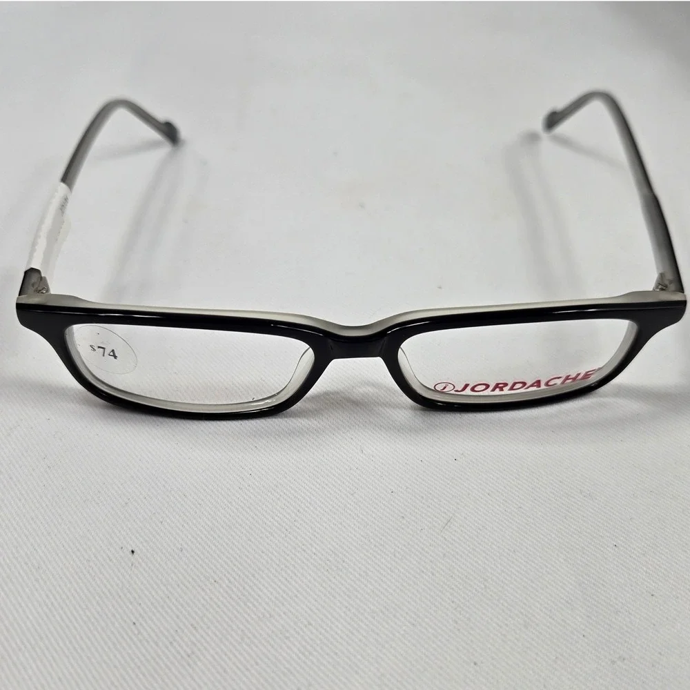 Jordache JD106 Eyeglasses Frames Slate Cream 50 15 140 Rectangle NWT Office